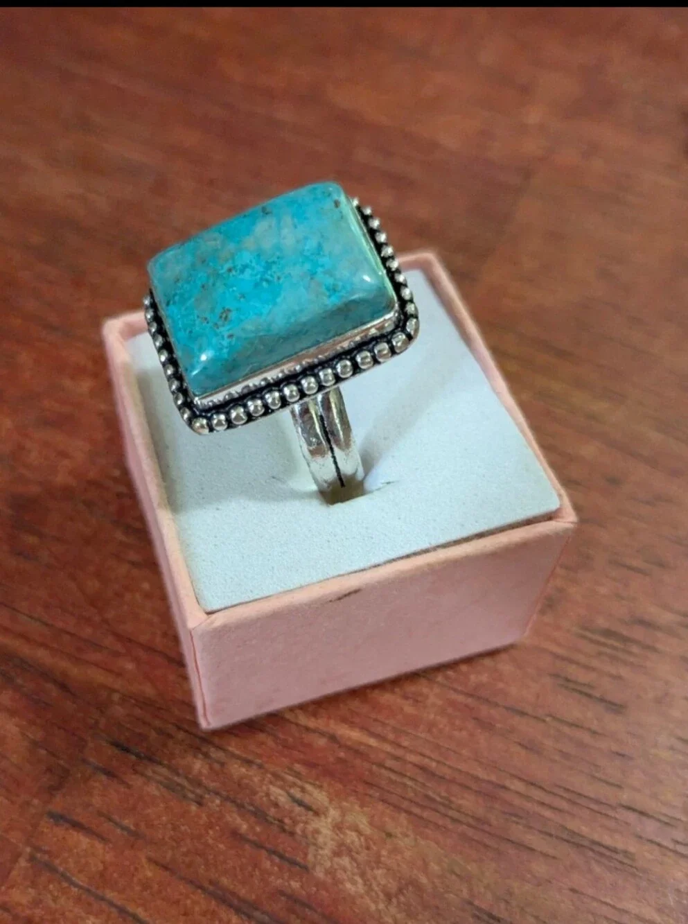 Handcrafted Quantum Quattro Unisex Ring  (10.75)